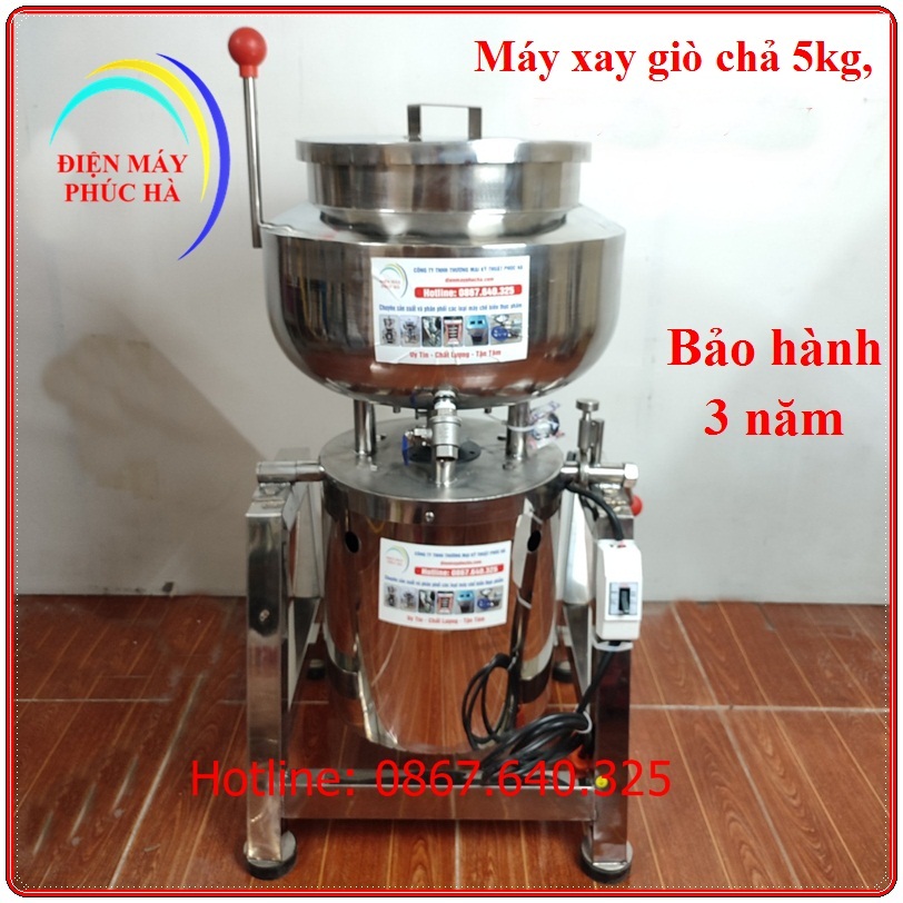 Máy Xay Thịt Giò Chả 5Kg và 10Kg