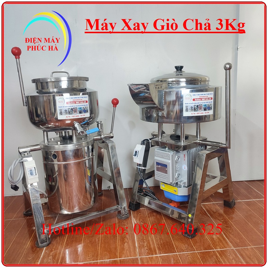 So Sánh Máy Xay Giò Chả 3Kg Và 5Kg