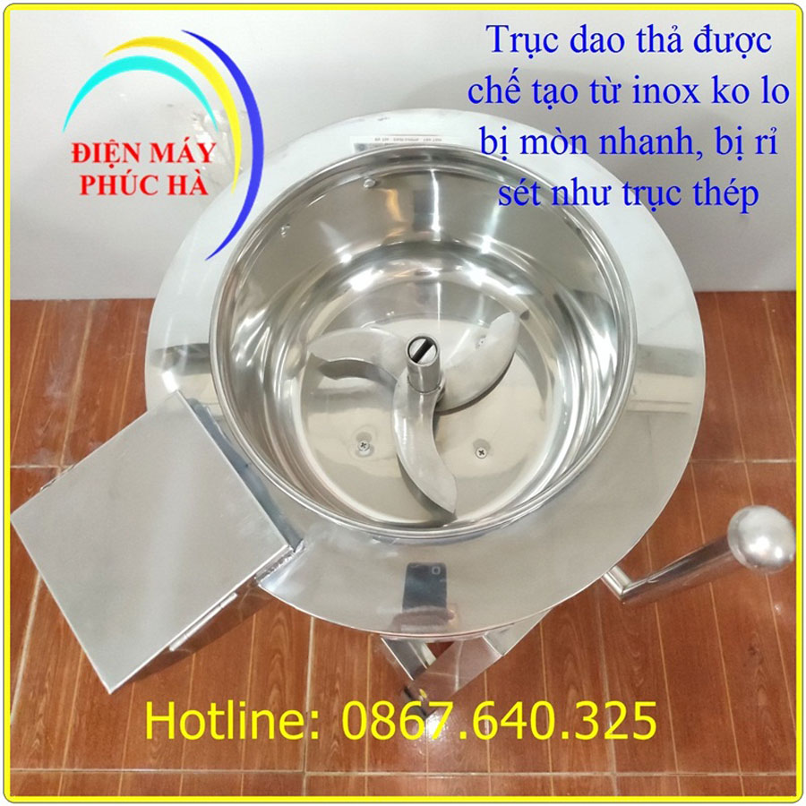 Máy Xay Giò Chả 5Kg Động Cơ 3,5Kw