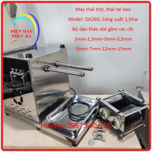 Máy Thái Thịt Tươi Sống QX260