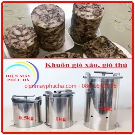 Khuôn làm giò xào giò thủ inox dày chắc chắn