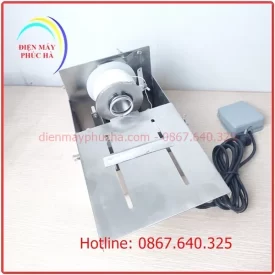 Máy buộc chỉ xúc xích dùng điện chất liệu inox 304 có chi tiết thiết kế tối ưu khi sử dụng