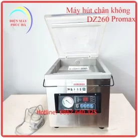 Máy hút chân không đặt bàn DZ260 có thiết kế tiện lợi, không kén túi hút