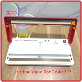 Máy hút chân không mini gia đình DZ300B có chiều dài đường hàn 30cm, đường hàn kín, chắc