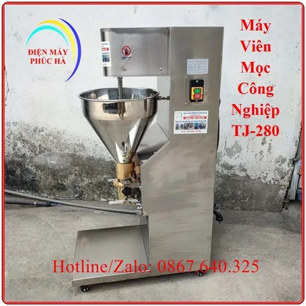 Máy viên mọc công nghiệp chất liệu inox 304