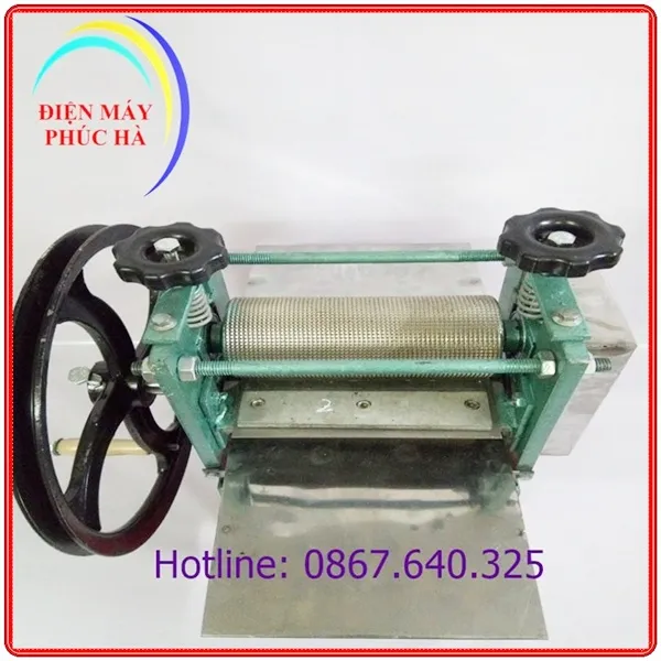 Máy lạng bì heo thủ công có khung chân chắc chắn