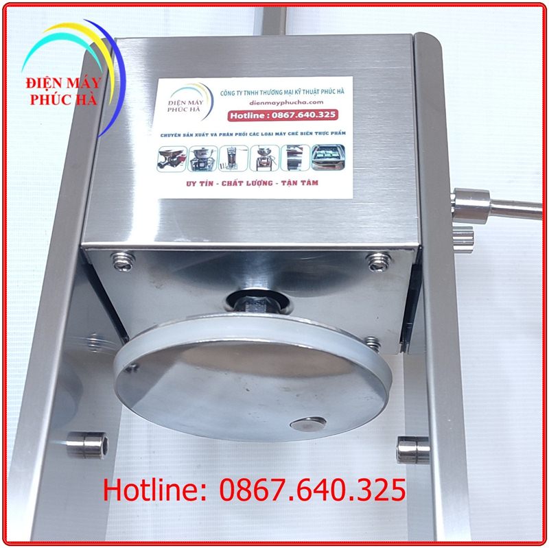 Máy Đùn Xúc Xích 3Lít inox 304