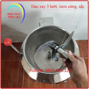 Máy Quết Chả 5Kg Nồi Đúc Động Cơ 3,5kw