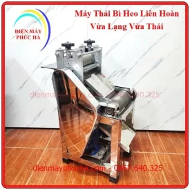 Cấu tạo chi tiết của Máy thái bì heo liên hoàn