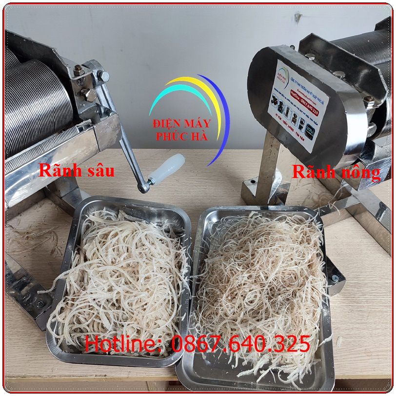 Máy Thái Bì Heo Thành Sợi Làm Nem Làm Cơm Tấm