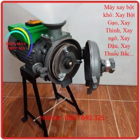 Máy Xay Bột Khô Động Cơ 1,5Kw Made In Việt Nam