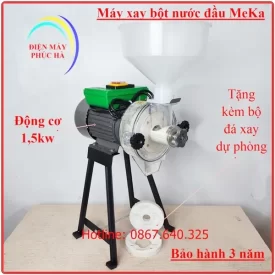 Máy xay bột nước đầu meka động cơ 1,5kw