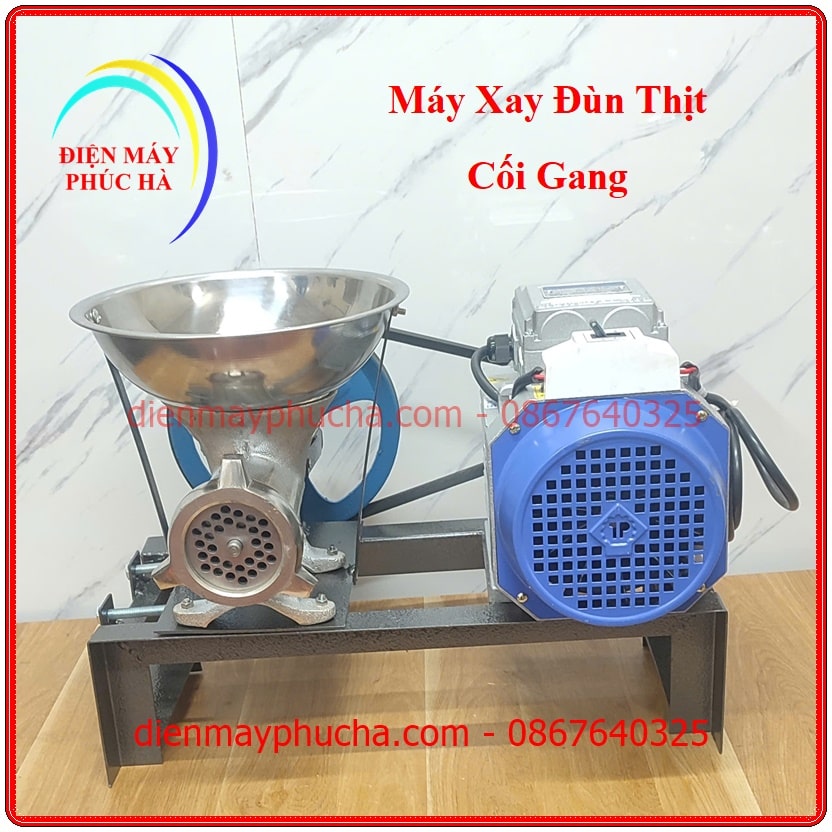 Cối Đùn Cá Nguyên Con Cối Gang 32 Động Cơ 3Kw