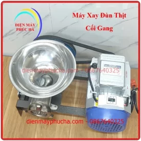 Máy xay đùn thịt cối gang 22 với động cơ 2.2kw bền khoẻ