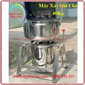 Máy xay giò chả 40kg Điện Máy Phúc Hà
