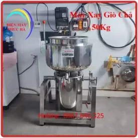 Máy xay giò chả 50kg Điện Máy Phúc Hà