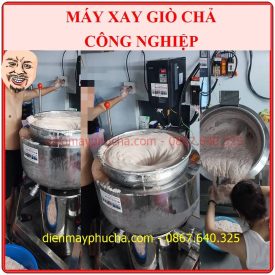 Thành phẩm mọc xay nhuyễn của máy xay giò chả công nghiệp