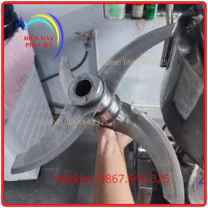 Máy Xay Giò Chả Công Nghiệp 50Kg Dùng Biến Tần