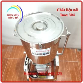 Máy xay đa năng 3kg động cơ 2200w có nồi cao 30cm đường kính 30cm chất liệu nồi inox 304