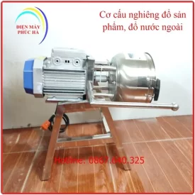Máy xay thịt kiểu đứng 3kg động cơ 2.2kw có khung chân chắc chắn, nồi xay inox