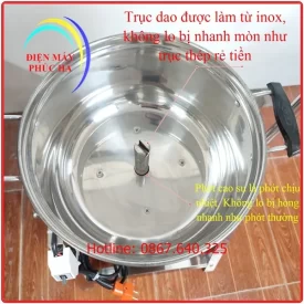 Máy xay thịt kiểu đứng 3kg động cơ 2.2kw có trục dao bằng inox bền đẹp