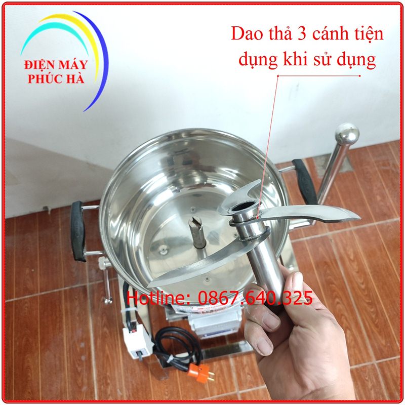Máy Xay Thịt 3Kg Dao Thả Động Cơ 2,2Kw