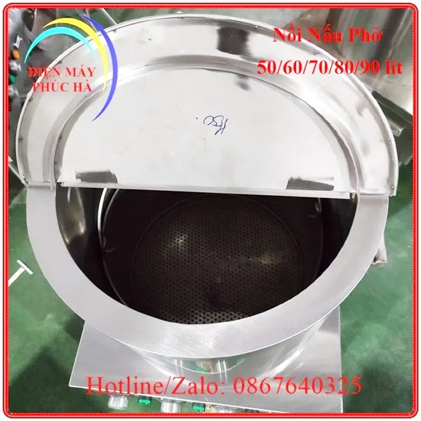 Nồi nấu phở 50-60-70-80-90 lít