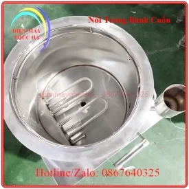 Nồi tráng bánh cuốn dùng điện có thanh gia nhiệt nhanh, hoạt động độc lập