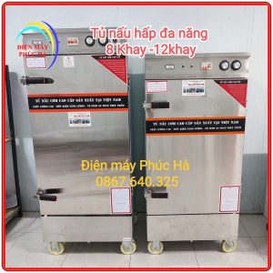 Tủ Nấu Xôi 12 Khay
