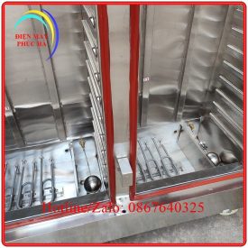 Tủ Hấp Công Nghiệp 24 khay