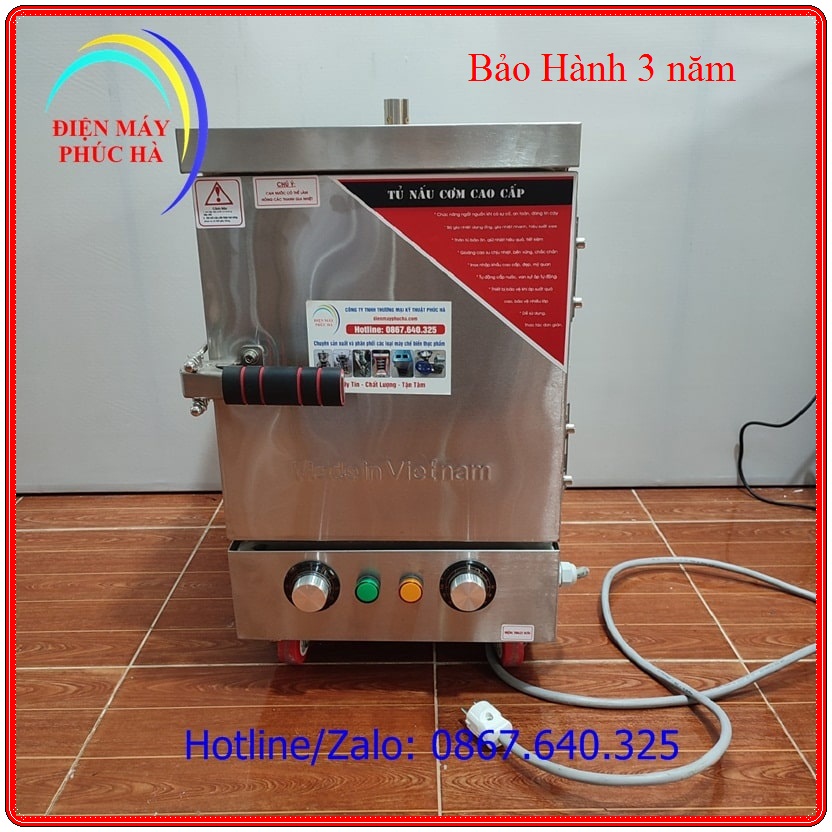 Tủ Hấp Cơm 4 Khay Mini