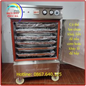 Tủ Hấp Bánh Bao 6 Khay
