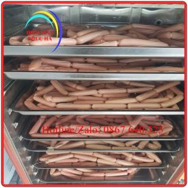 Tủ Hấp Xúc Xích 12 Khay