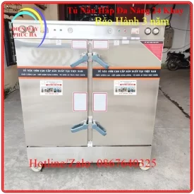 Tủ nấu hấp đa năng 24 khay