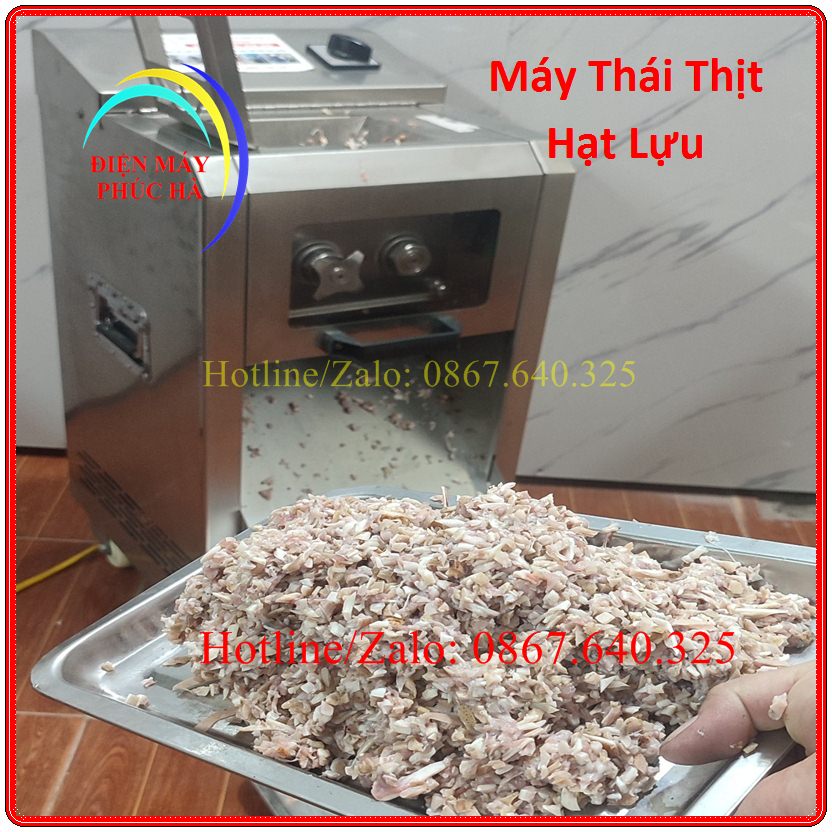 Máy Thái Thịt Hạt Lựu