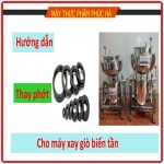 Hướng Dẫn Cách Thay Phớt Chặn Nước Cho Máy Xay Giò Chả