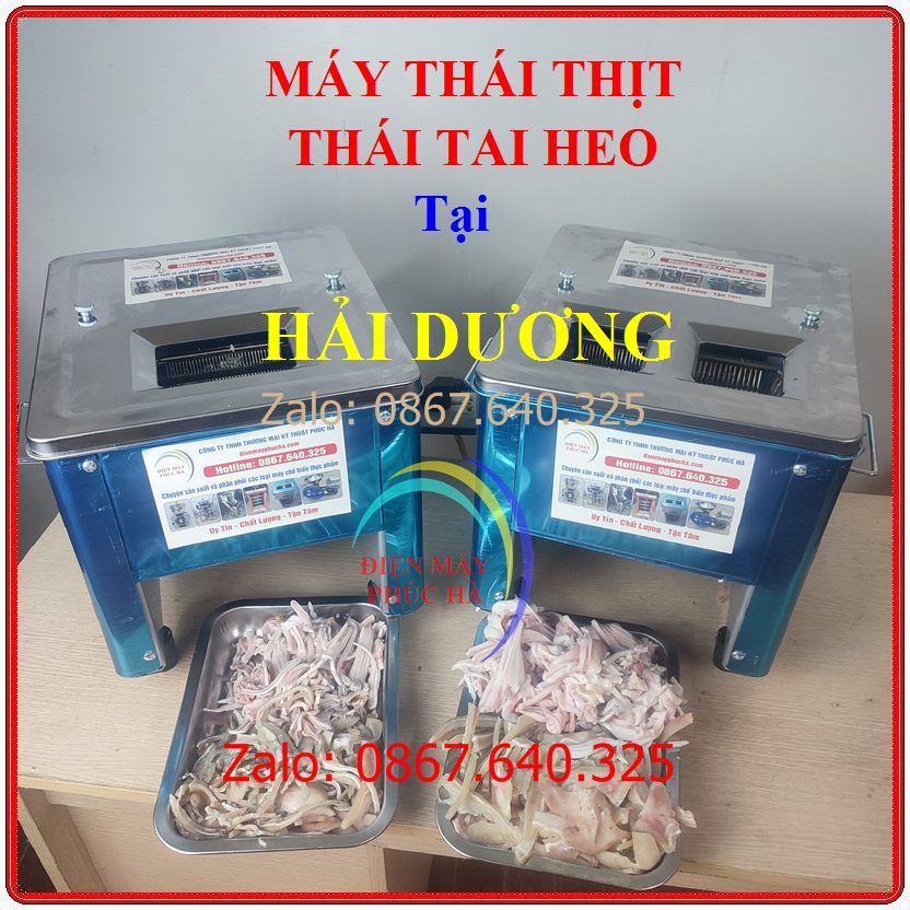 Máy Thái Thịt Tại Hải Dương Chính Hãng Cao Cấp Giá Cả Hợp Lý Nhất