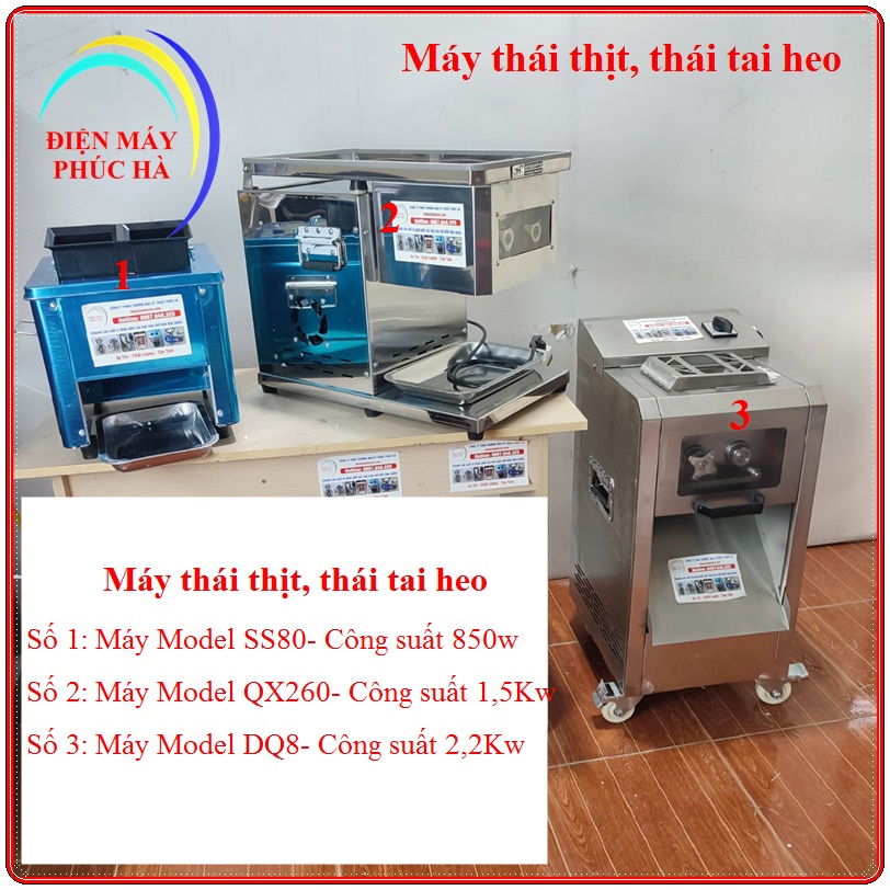 Máy Thái Thịt Thái Tai Heo Phúc Hà Tại Sơn La Siêu Bền