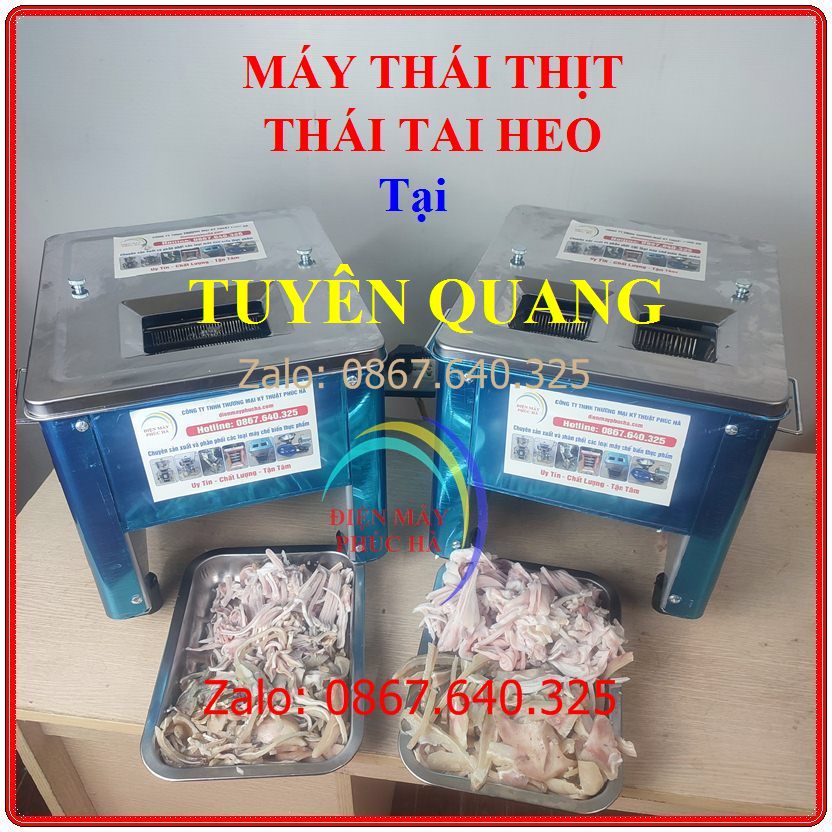 Máy Thái Thịt Tại Tuyên Quang Tư Vấn Phù Hợp Với Nhu Cầu