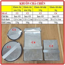 Khuôn Làm Chả Chiên