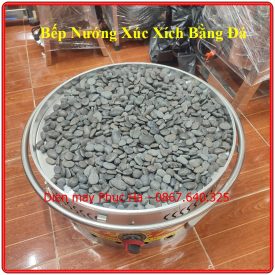 Bếp Nướng Xúc Xích Bằng Đá