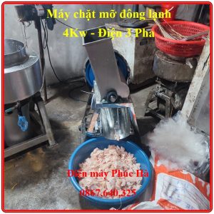 Máy Băm Mỡ Đông Lạnh