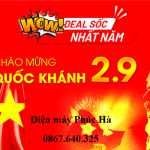 Đại Tiệc Giảm Giá Máy Thực Phẩm Nhân Dịp 2/9/2025