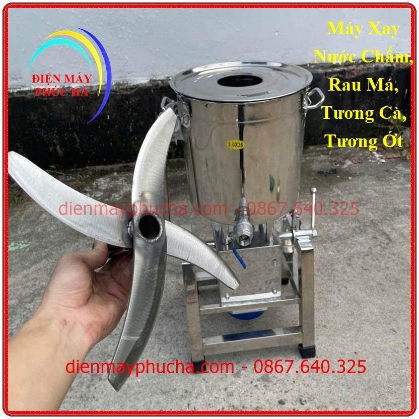 Máy Xay Nước Chấm Công Nghiệp