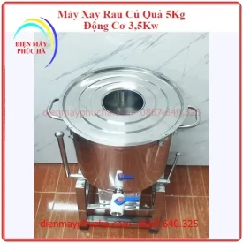 Máy xay đa năng 5kg động cơ 3500w có nồi cao 40cm đường kính 40cm chất liệu nồi inox 304
