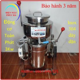 Máy xay giò chả 3kg inox 304 Điện máy Phúc Hà