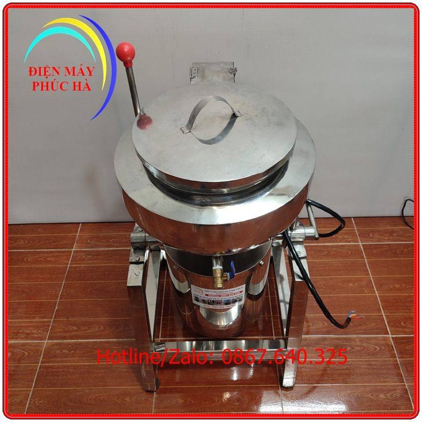 Máy Xay Giò Chả 5Kg Biến Tần 1 Pha – góc chụp 2, cấu tạo chi tiết rõ nét, vật liệu cối xay inox 304, motor Nhật khỏe, bền bỉ.