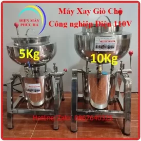 Máy xay giò chả công nghiệp 5kg 7kg 10kg 15kg 20kg dùng điện 110v inox 304