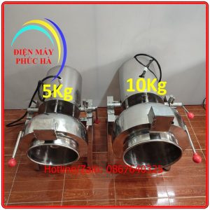 Máy xay giò chả công nghiệp dùng điện 110v cối nghiêng