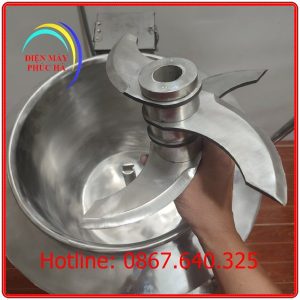 Cấu tạo máy xay giò chả công nghiệp dùng điện 110v